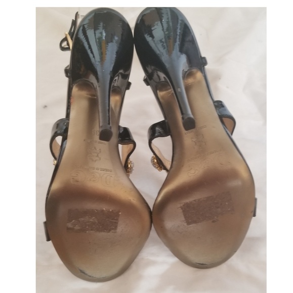 D&G crystal-embellished and studded sandals - Picture 3 of 4